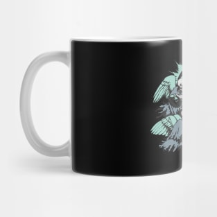 Ghost Retro Style Mint Green Mug